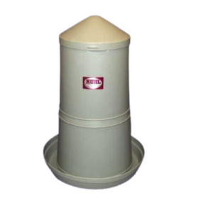 300 lb Range Feeder Complete w/ Quail-size Pan less Rain Shield*